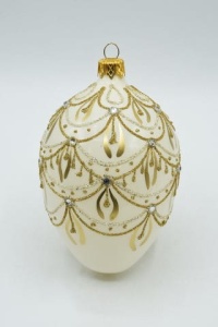 Glass Christmas Ornament Transparent