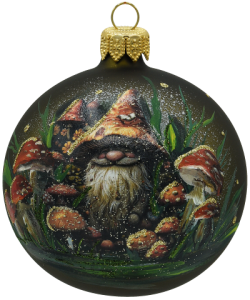 Glass Christmas Ornament OLIWKOWY MAT