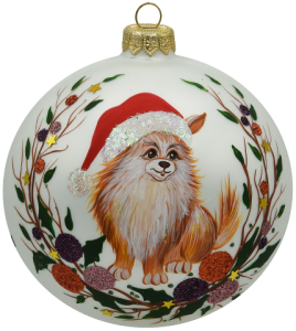 Glass Christmas Ornament