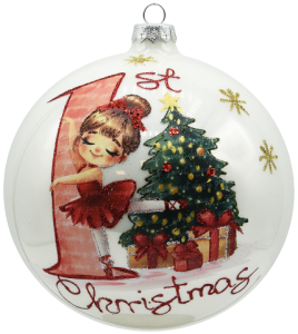 Glass Christmas Ornament