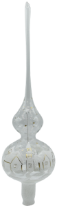 Glass Christmas Ornament Landscape