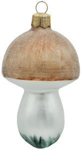 Glass Christmas Ornament Matt White