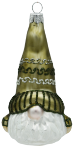 Glass Christmas Ornament Matt White