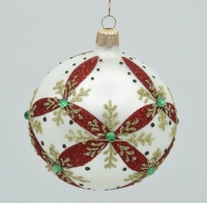 Glass Christmas Ornament