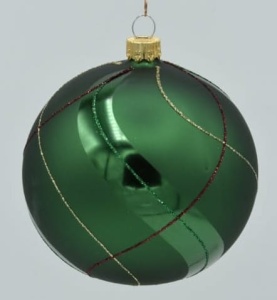 Glass Christmas Ornament