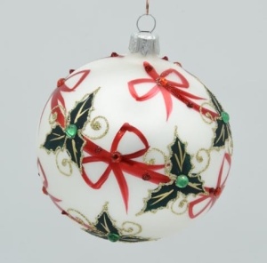 Glass Christmas Ornament
