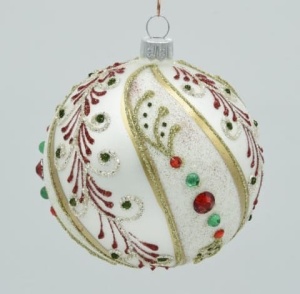 Glass Christmas Ornament