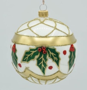 Glass Christmas Ornament