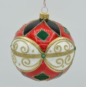 Glass Christmas Ornament