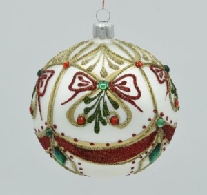 Glass Christmas Ornament