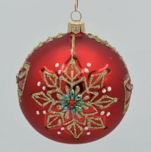 Glass Christmas Ornament