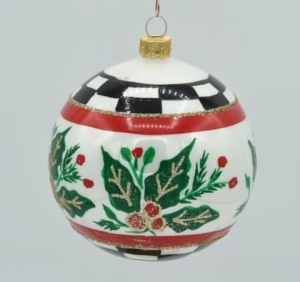 Glass Christmas Ornament