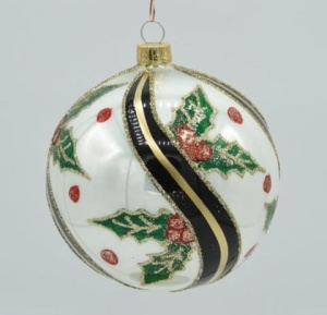 Glass Christmas Ornament