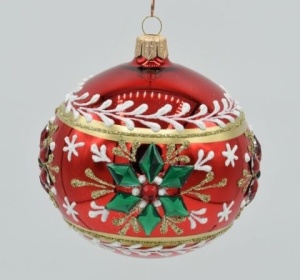 Glass Christmas Ornament
