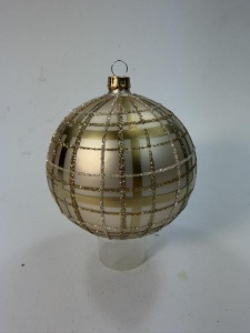 Glass Christmas Ornament