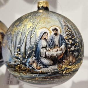 Glass Christmas Ornament