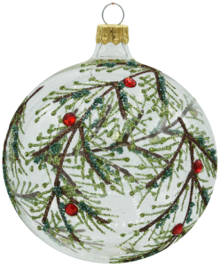 Glass Christmas Ornament