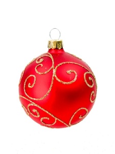 Glass Christmas Ornament