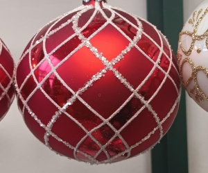 Glass Christmas Ornament