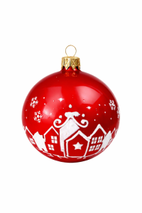 Glass Christmas Ornament