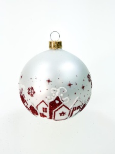 Glass Christmas Ornament