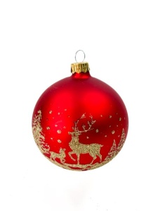 Glass Christmas Ornament