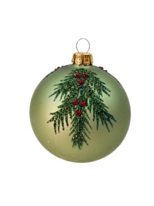 Glass Christmas Ornament