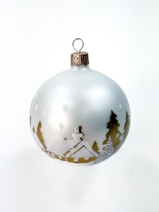 Glass Christmas Ornament