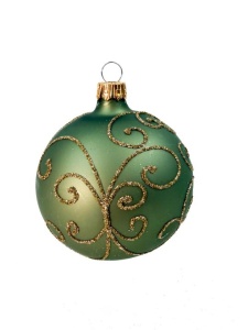 Glass Christmas Ornament