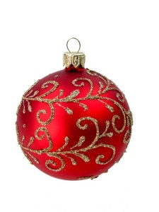 Glass Christmas Ornament