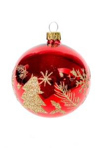Glass Christmas Ornament