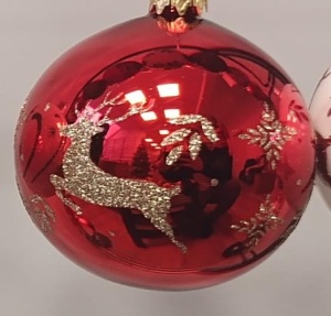 Glass Christmas Ornament