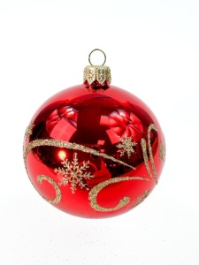Glass Christmas Ornament