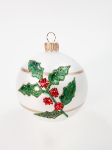 Glass Christmas Ornament