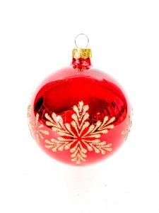 Glass Christmas Ornament