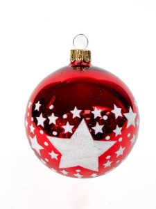 Glass Christmas Ornament