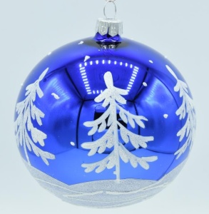 Glass Christmas Ornament
