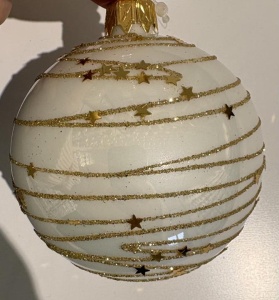 Glass Christmas Ornament