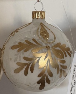 Glass Christmas Ornament