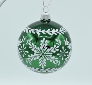 Glass Christmas Ornament