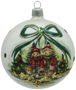 Glass Christmas Ornament