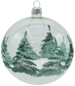 Glass Christmas Ornament