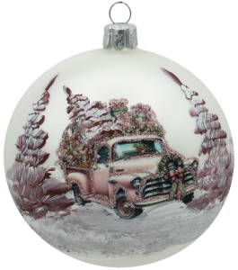 Glass Christmas Ornament