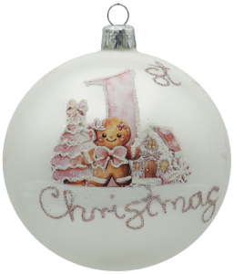Glass Christmas Ornament