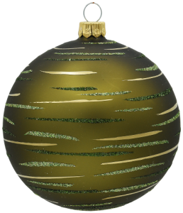 Glass Christmas Ornament OLIWKOWY MAT
