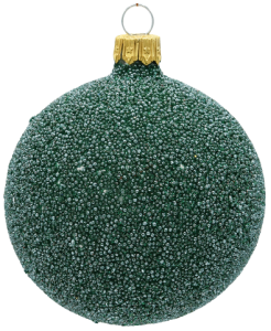Glass Christmas Ornament Matt Green