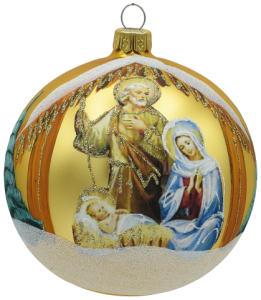 Glass Christmas Ornament