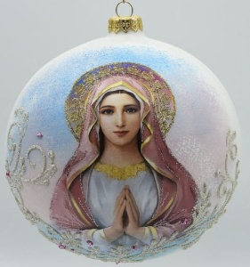 Glass Christmas Ornament