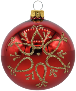 Glass Christmas Ornament