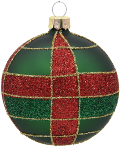 Glass Christmas Ornament